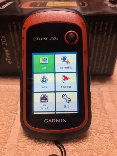 商談中　Garmin    etrex20x 日本語化