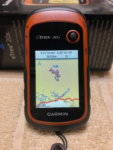 商談中　Garmin    etrex20x 日本語化