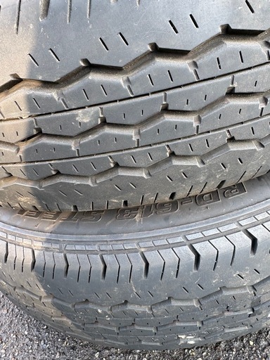 195/80R15BS 中古夏タイヤ　