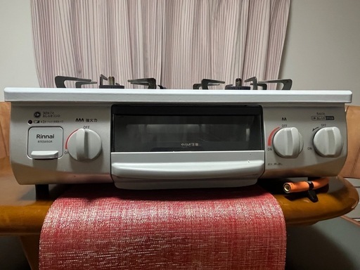 ガステーブル LPガス用 RTE565GRL Rinnai 2023年製 中古 動作確認済み リンナイ ガスコンロ 