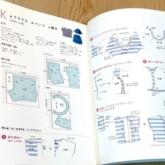 裁縫本　手ぬいのかわいいベビーウェア　の画像
