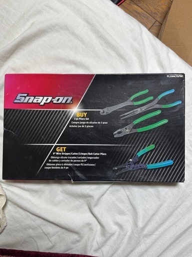 Snap-on  スナップオン　工具４本セット　グリーン 　