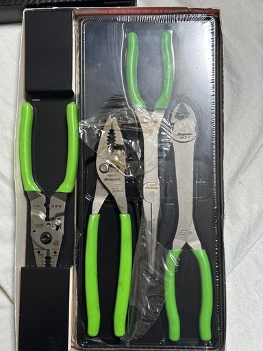 Snap-on  スナップオン　工具４本セット　グリーン 　