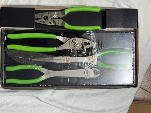 Snap-on  スナップオン　工具４本セット　グリーン 　