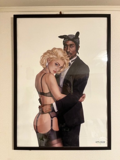 APPLEBUM  2pac Madonna ポスター