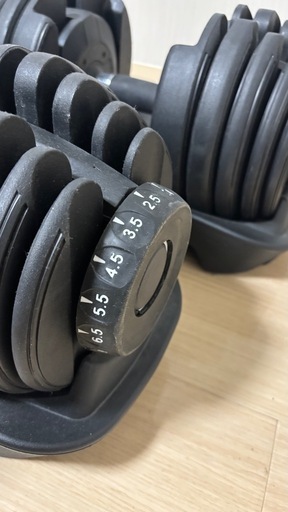 可変式ダンベル最大24kg