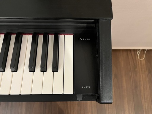 カシオCasio PX-770BK ブラックウッド調 電子ピアノ Privia 2024年製