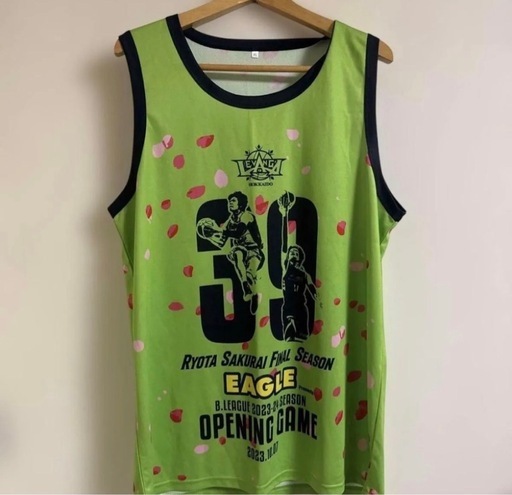 未使用】レバンガ北海道 桜井選手 #11 オープニングゲーユニフォーム