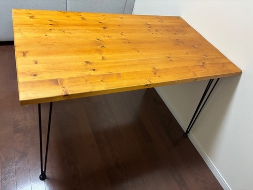 幅120cm LOWYA（ロウヤ） ダイニングテーブル／ワークテーブル 木製