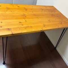 幅120cm LOWYA（ロウヤ） ダイニングテーブル／ワークテ...