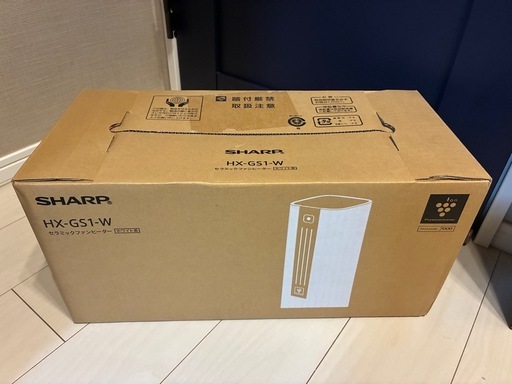 【未使用】スリムタワー SHARP 電気 セラミックファン ヒーター