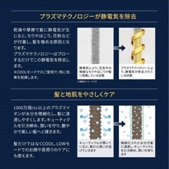 ワンダム プラズマイオンヘアドライヤーBLOW+Speedの画像