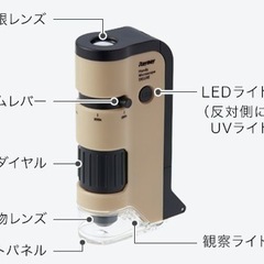 ハンディ顕微鏡の画像