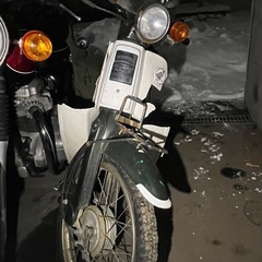 ホンダ　スーパーカブ　レア色　部品取り90ccカブはオプションでの画像