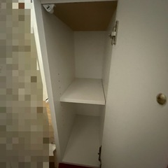 【取り引き者決定】1/18破棄予定スリム食器棚の画像