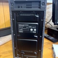 SONY ソニー サウンドバー ホームシアター システム サブウーファー SA-WCT380 バースピーカー SA-CT380 リモコン 2017年製の画像