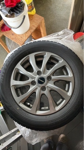 スタッドレス4本セット（165/65R14 ブリザックVRX＋BALMINUMホイール ）