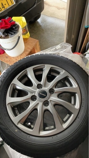 スタッドレス4本セット（165/65R14 ブリザックVRX＋BALMINUMホイール ）