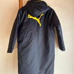 【ほぼ未使用】PUMA ベンチコート 150センチの画像