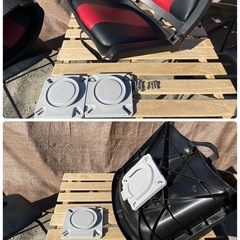 ボートシート/取り外し可能360°回転スイベル　
2セットの画像