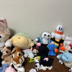  【決まりました】いろんなキャラクターのぬいぐるみの画像