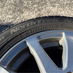 スタッドレス＋ホイール タイヤ 4本セットの画像