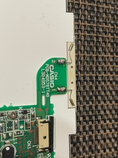 ☆激レア！マスプロ アンテナレベルチェッカー LCN2 LCN2A LCN3 LCN3Aの交換液晶パネル(中古）　動作確認後取外☆