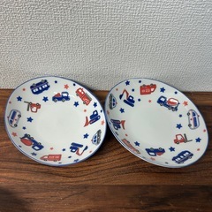 6枚 キャラクター プレート皿セット ミニー プー リラックマ はたらくくるまの画像