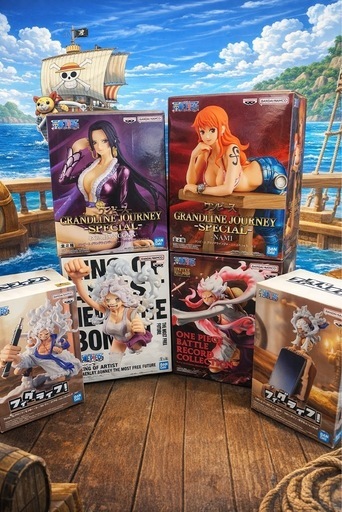 ワンピースフィギア最新6体セット