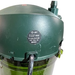 【在庫残り１点・定番】EHEIM　エーハイムフィルター500　ろ材付き 60Hzの画像