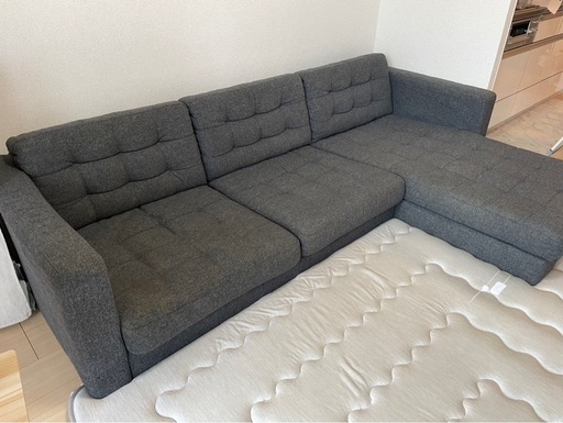 IKEA 3人掛けソファーイケア (ボンサイ) 古河のソファ《3人掛けソファ