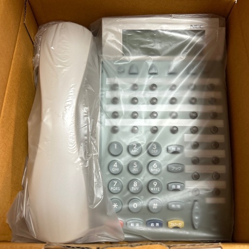 電話機 ビジネスフォン NEC 2つ　まとめて　