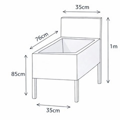 業務用 ステンレス流し台 1槽 シンク
の画像