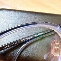 JINS メガネ フレームのみ　ケース付きの画像