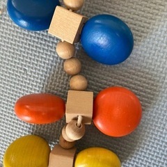 木製の引っ張り玩具の画像