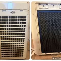 加湿空気清浄機　プラズマクラスターの画像