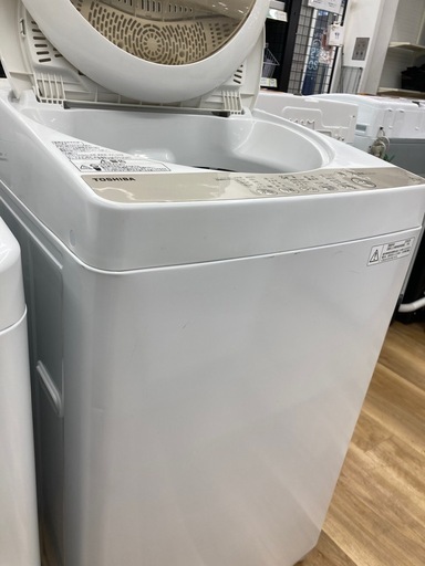 【トレファク高槻店】安心の6ヶ月間保証！取りに来られる方限定！TOSHIBA（東芝）の全自動洗濯機のご紹介です！