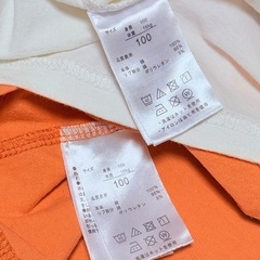 ２枚セット　リトルウィークエンド　100cm　刺繍ロンT　長袖カットソーの画像