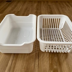 DAISO キッチン収納セット まとめて カトラリーケース 食器用水切りカゴ 箸立て シンク下扉裏吊り下げ収納などの画像