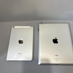 ジャンク品 タブレット4台 iPad アンドロイドの画像