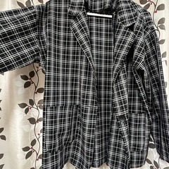 入学式にも⭕️綺麗めチェック柄 ジャケットの画像