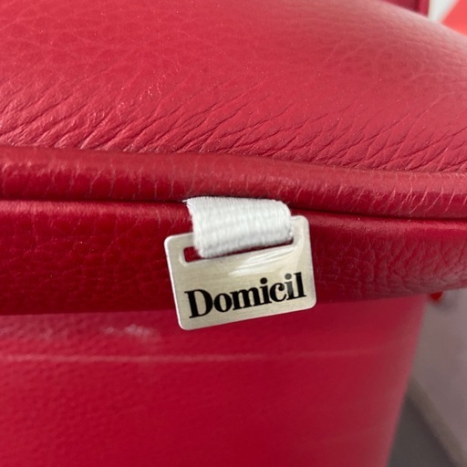【ドリーム池田店】◎ジモティー割対象品◎大塚家具 1Pソファ RED Domicil【41338】