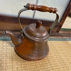 購入者確定　やかん 木の持ち手 の画像