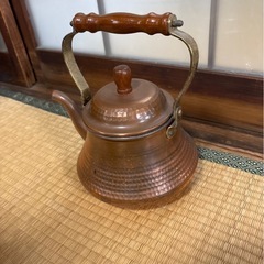 購入者確定　やかん 木の持ち手 の画像