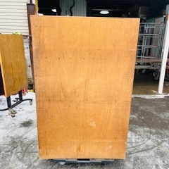 レトロ棚　下駄箱 サイズ:幅82cm×奥行34cm×高さ126cmの画像