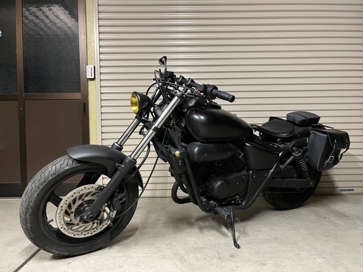絶版 HONDA MC29 マグナ250 実動 MAD BLACK custom レトロ ヴィンテージ V-TWIN MAGNA プラグ新品