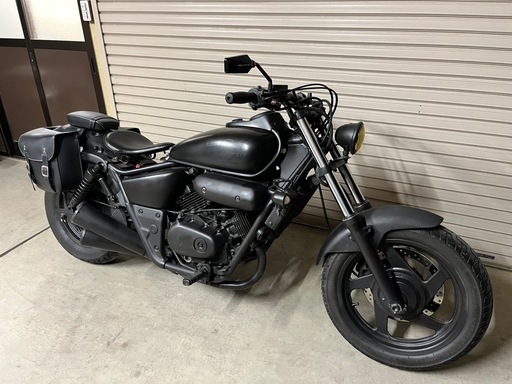 絶版 HONDA MC29 マグナ250 実動 MAD BLACK custom レトロ ヴィンテージ V-TWIN MAGNA プラグ新品