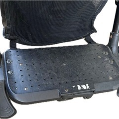 2人乗り ベビーカー ツーシーター リアシート付きの画像