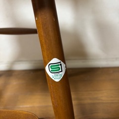 【近場なら持っていきますよ🚙】木製ハイチェア ベビーキッズチェア 子供用チェア（昭和レトロ　アンティーク）の画像