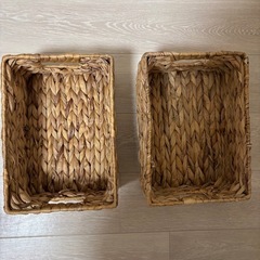 【決まりました】【お話中】ニトリ収納バスケットの画像